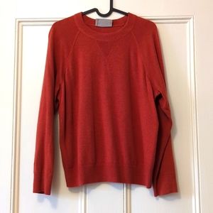 Everlane shrunken cashmere sweatshirt size L